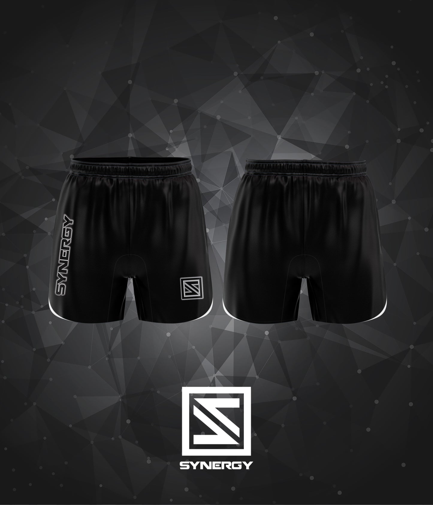 Synergy Classic Black Shorts - Kids