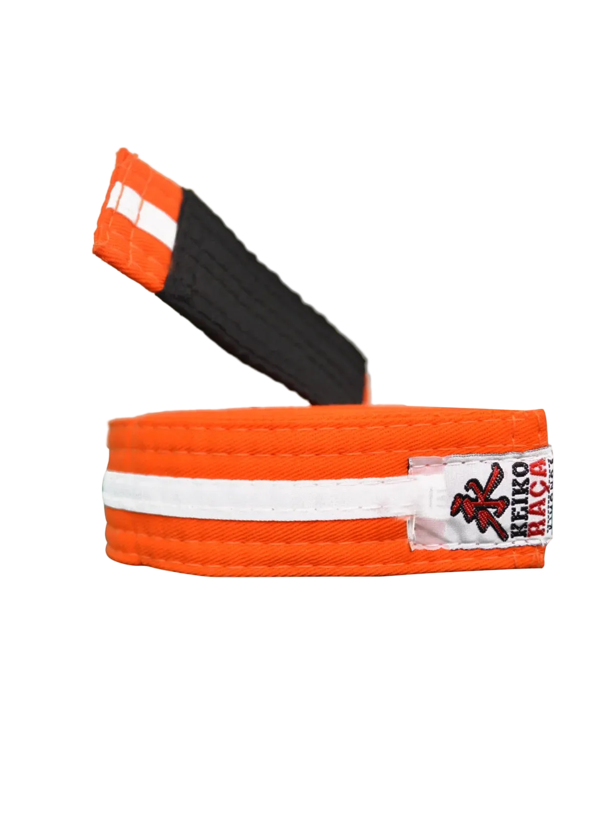 Keiko Premium BJJ Belt - Orange White