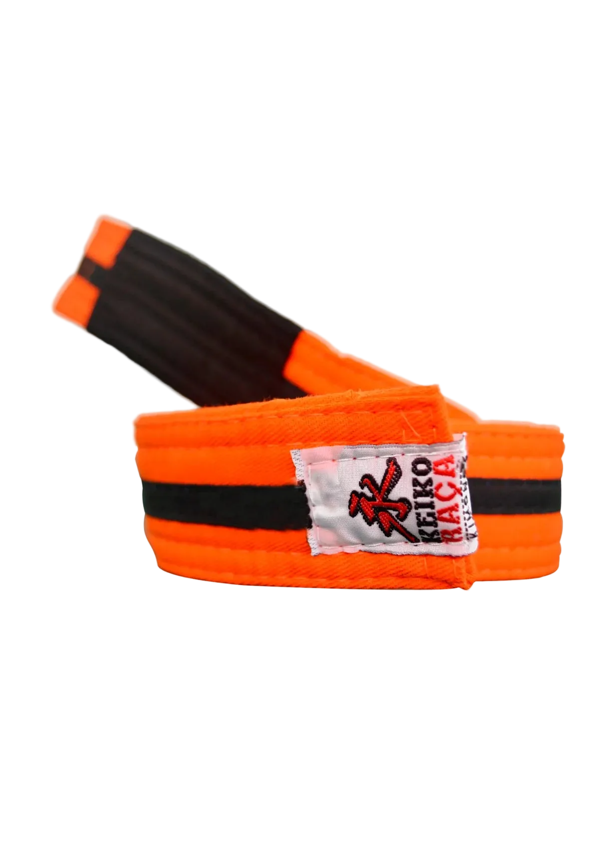 Keiko Premium BJJ Belt - Orange Black