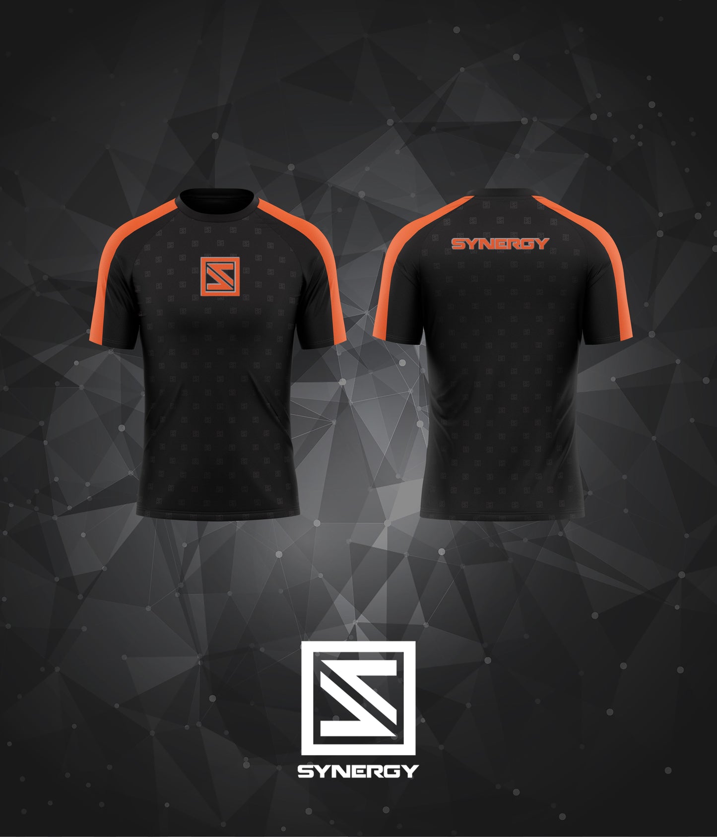 Short Sleeve Rash Guard - Orange