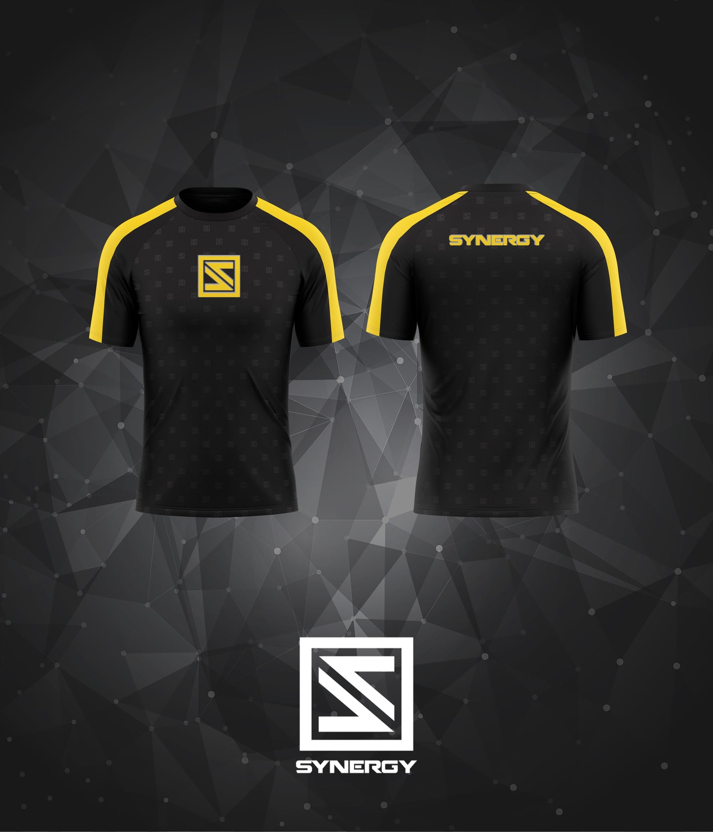 Short Sleeve Rash Guard - Yellow