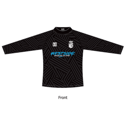Westside Rash Guard - Black Long Sleeve - Home Strip