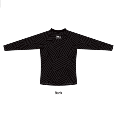 Westside Rash Guard - Black Long Sleeve - Home Strip