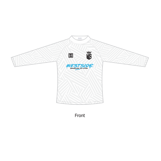 Westside BJJ Rash Guard - Away Strip (PRE-ORDER)