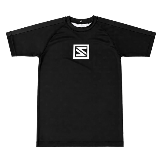 Ranked Rash Guard - Black
