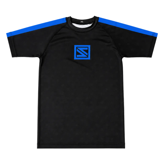 Ranked Rash Guard - Blue