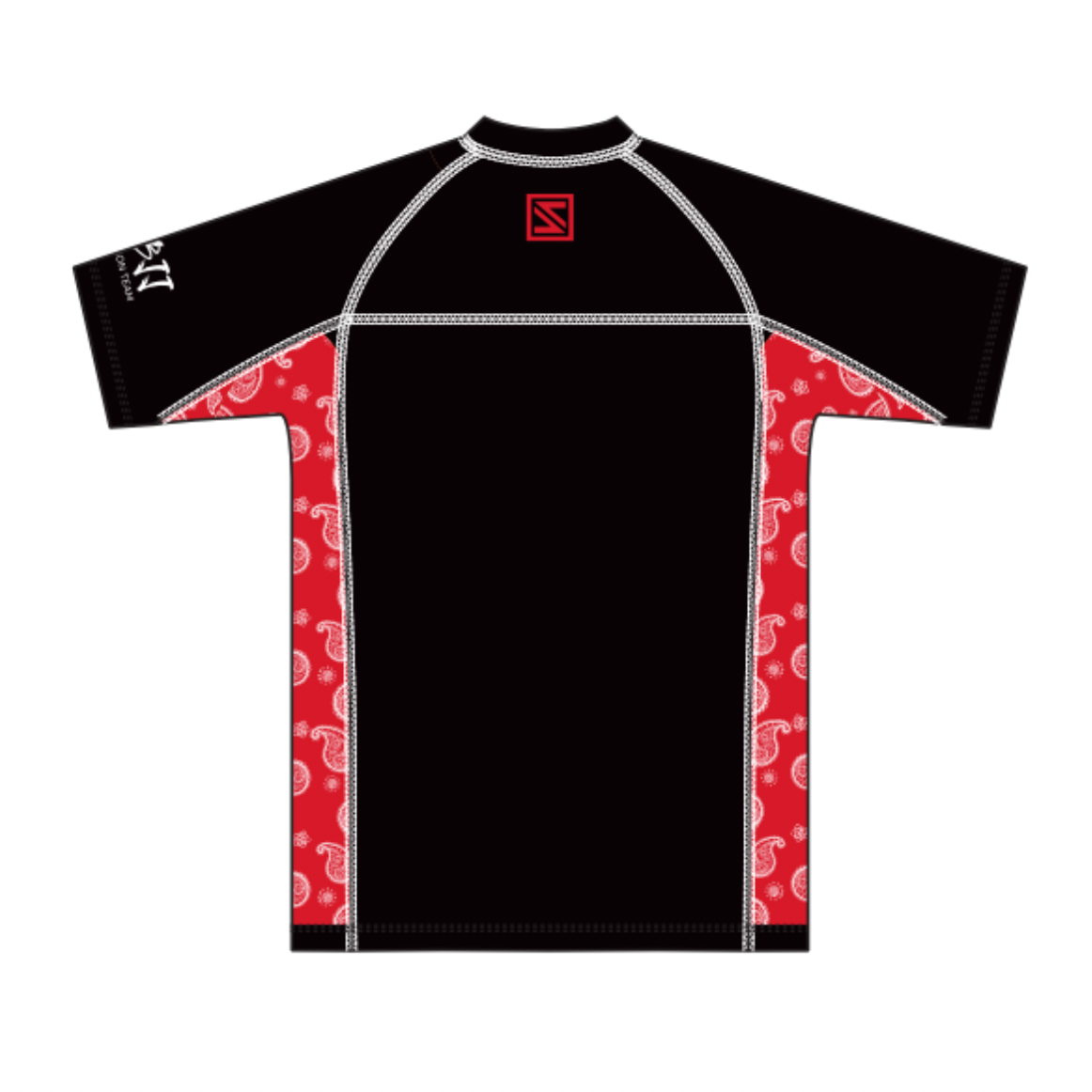 Westside Rash Guard - Red Strip