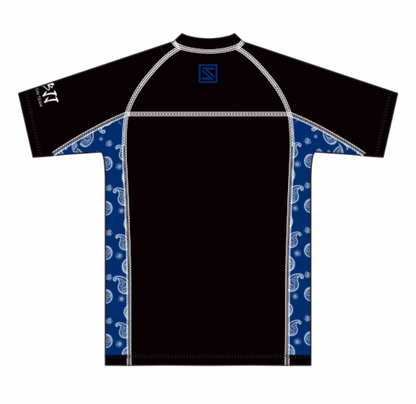 Westside Rash Guard - Blue Strip