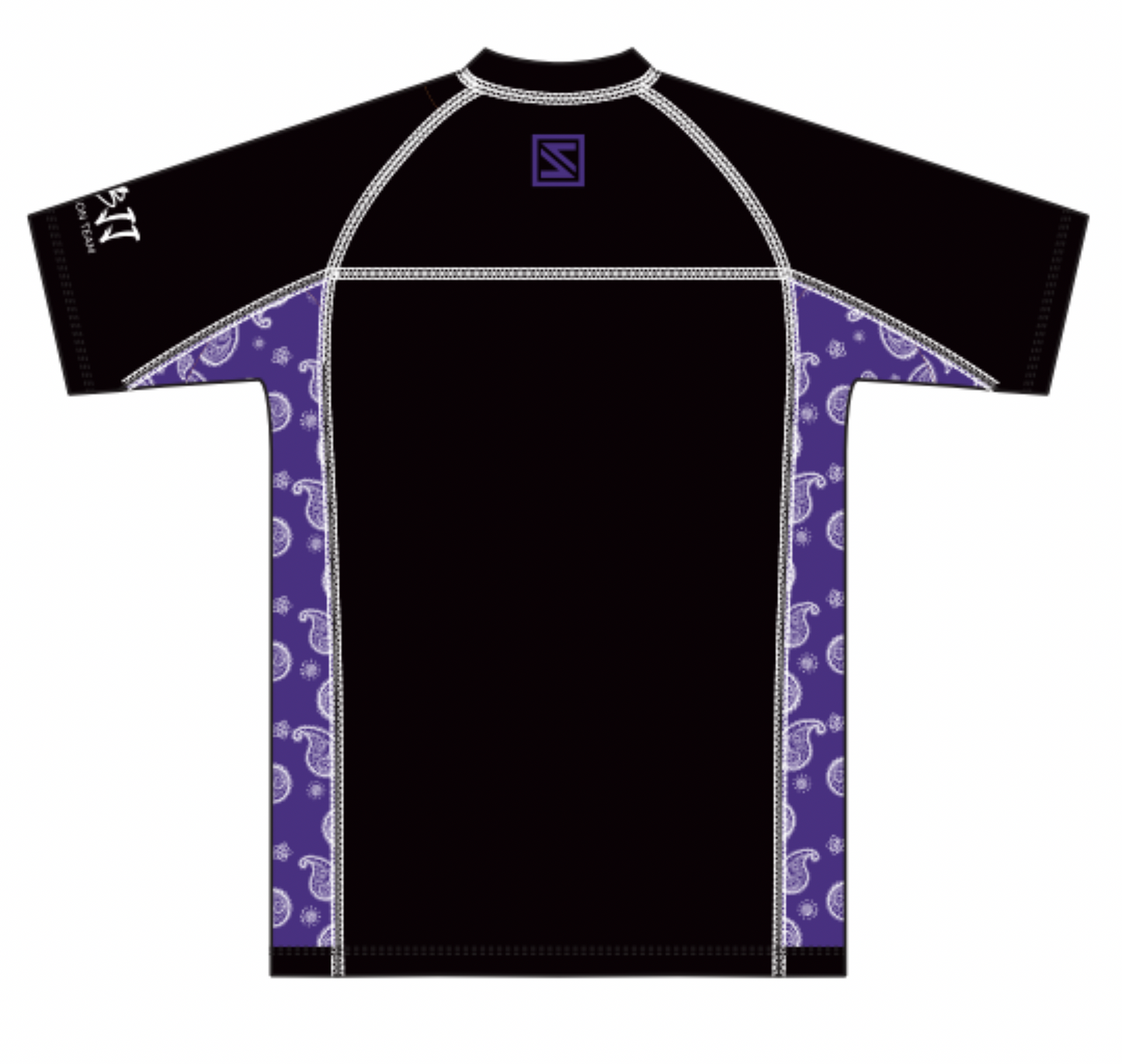 Westside Rash Guard - Purple Strip