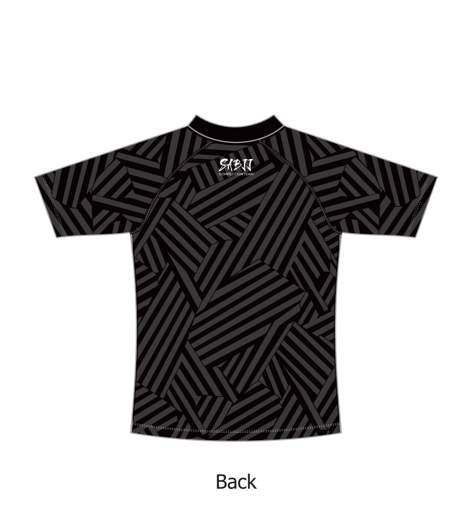 Westside Rash Guard - Black Short Sleeve - Home Strip