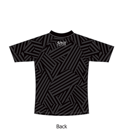 Westside Rash Guard - Black Short Sleeve - Home Strip