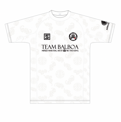 Balboa Graded Rash Guard - White