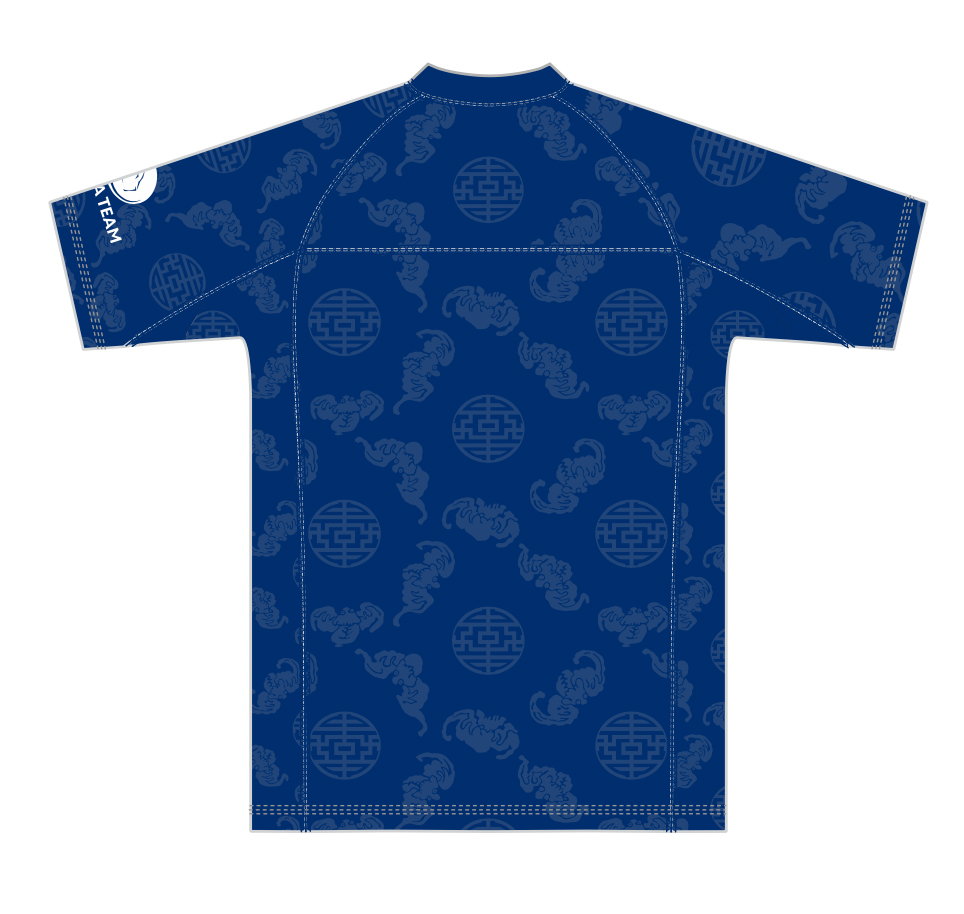 Balboa Graded Rash Guard - Blue