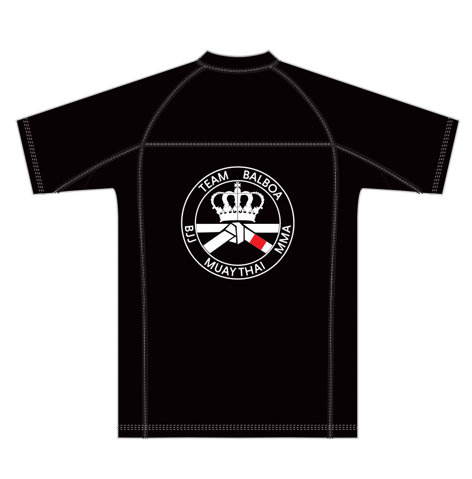 Balboa The OG - Black Rash Guard