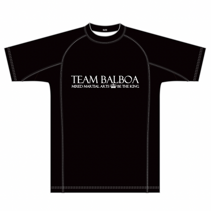 Balboa The OG - Black Rash Guard