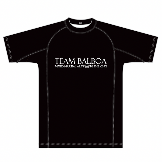 Balboa The OG - Black Rash Guard