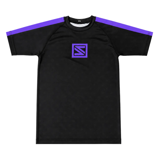 Ranked Rash Guard - Purple