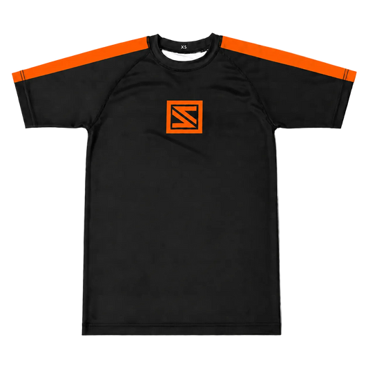 Ranked Rash Guard - Orange