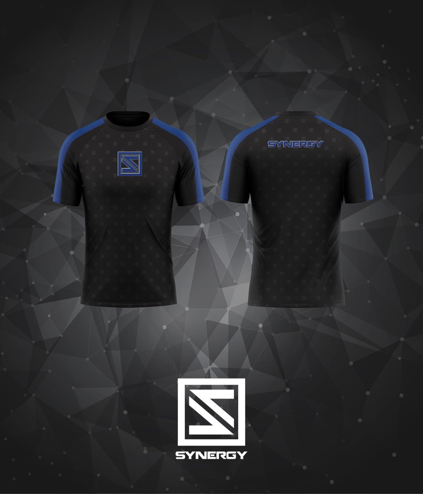 Short Sleeve Rash Guard - Blue