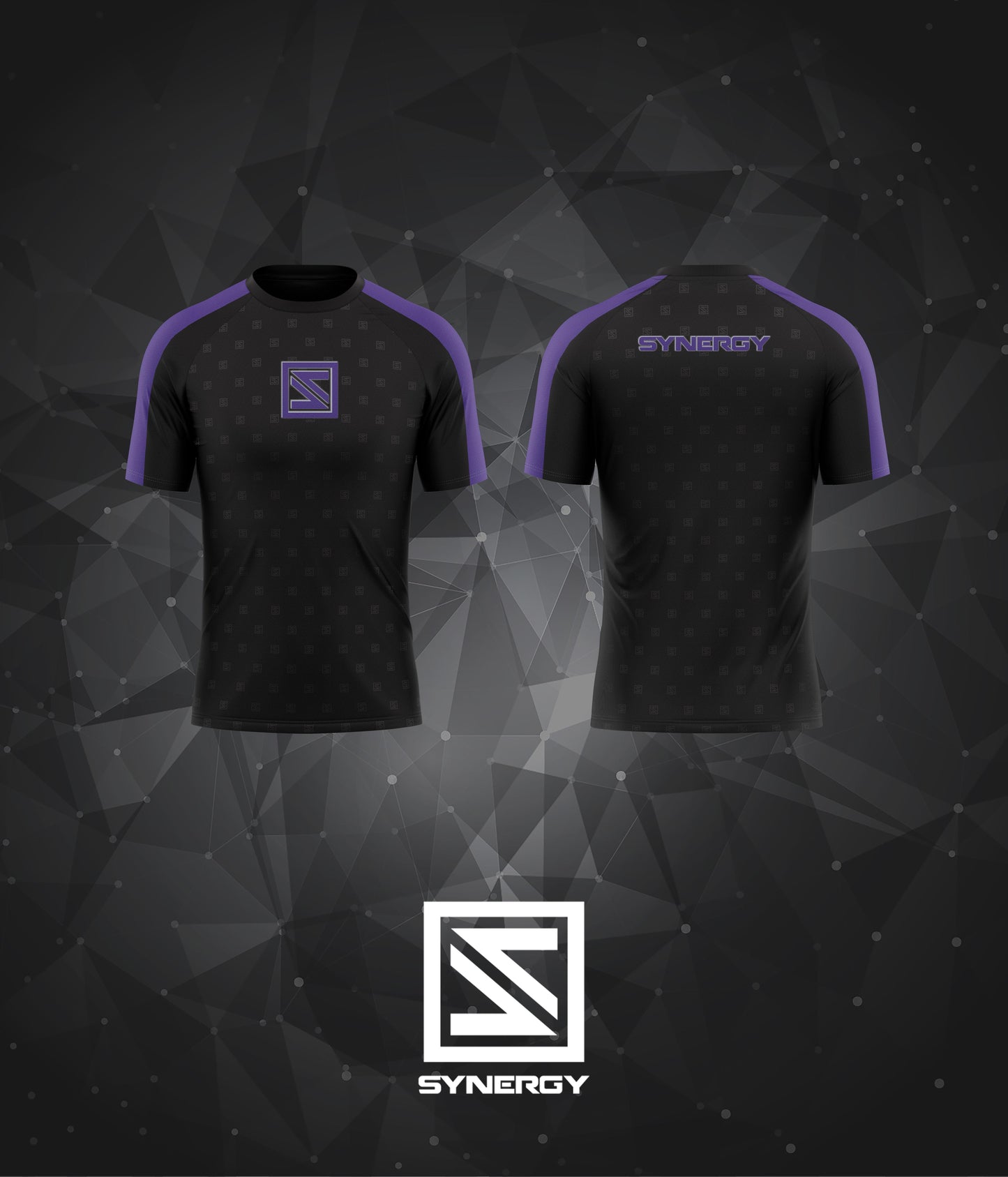 Short Sleeve Rash Guard - Purple
